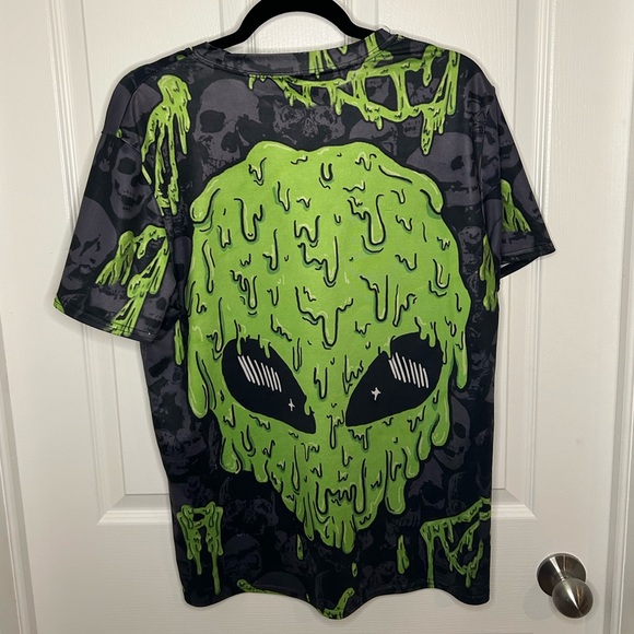 Men’s Alien Tshirt Size L Large no tag - Picture 2 of 2